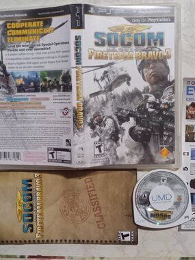 Socom Fireteam Bravo 3 Tested PSP Video Game